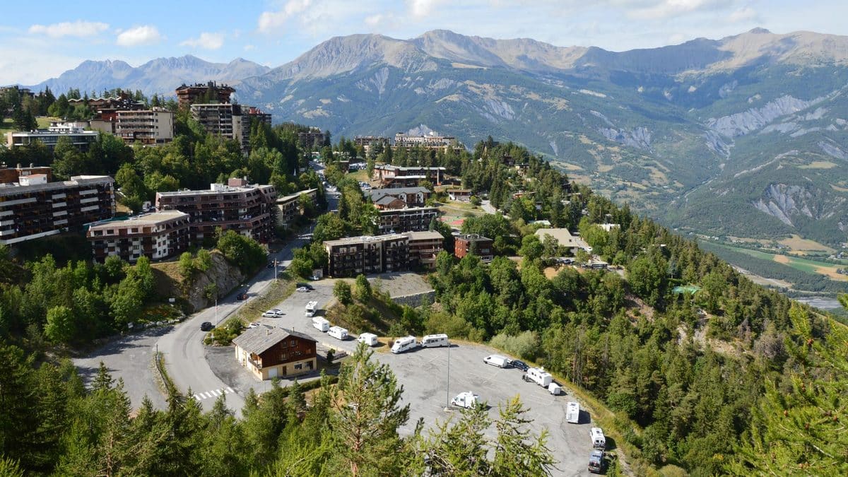 Accès aux parkings d'Avoriaz